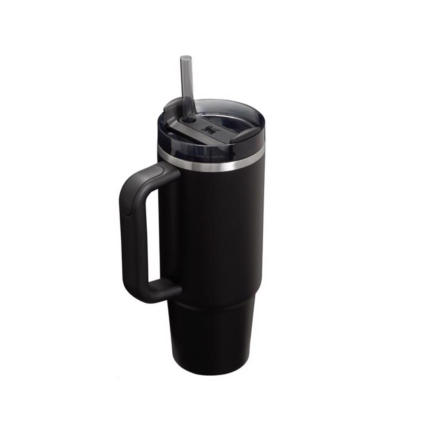 Stanley The Quencher H2.0 FlowState 30 oz Black BPA Free Double