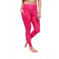 FitKicks Electric Jungle Women's Leggings L Pink