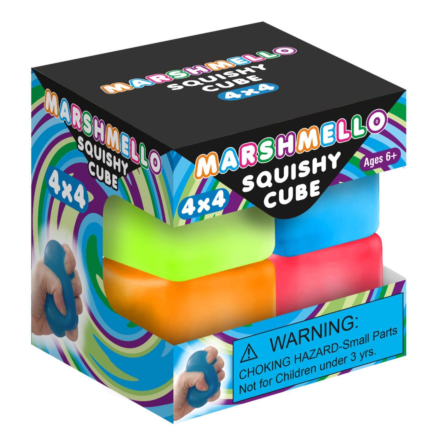 Zorbitz Marshmello Squishy Cube Mfr# 8619 - Ace Hardware