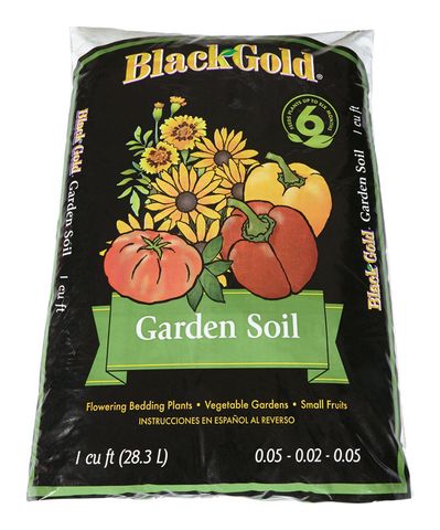 Black Gold Fruit and Vegetable Garden Soil 1 cu ft Mfr# 1411603