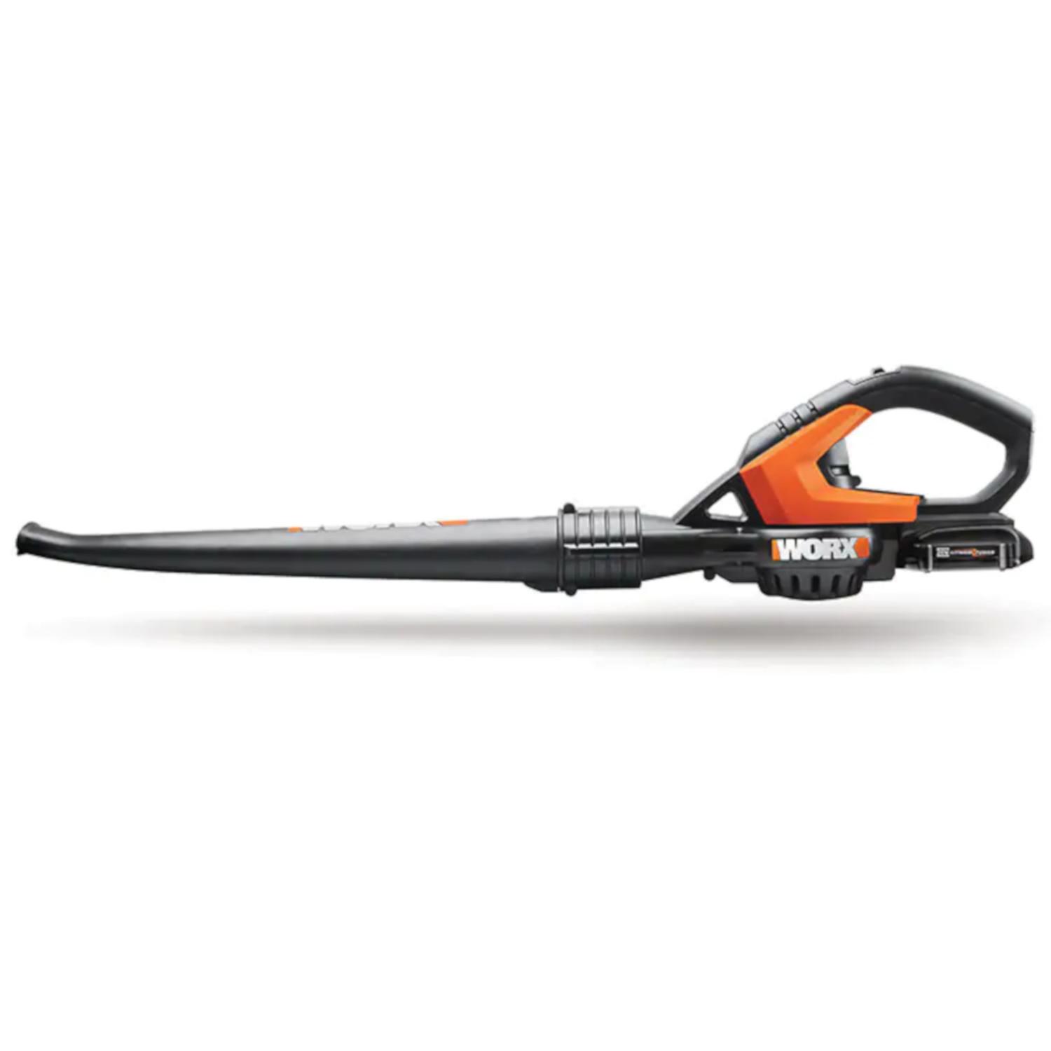 Worx WG545.9 Cordless Sweeper/Blower, 120 mph, Tool Only