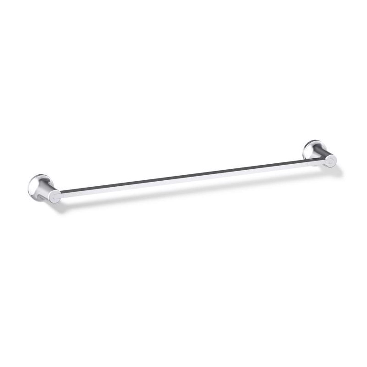 Kohler Sivaro Polished Chrome Silver Towel Bar 24 in. L Metal