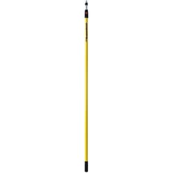 Mr. LongArm Super Tab-Lok Telescoping 6.2-11.2 ft. L X 1-1/4 in. D Fiberglass Extension Pole Yellow