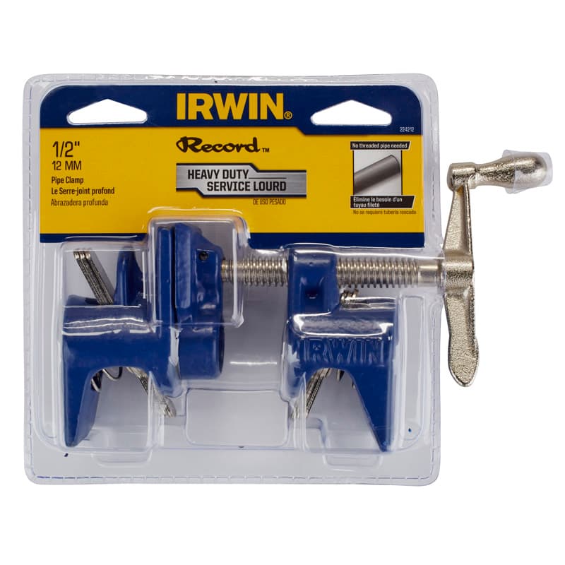 Photos - Vise IRWIN Quick-Grip 1/2 in. Pipe Clamp 1 pk 224212 
