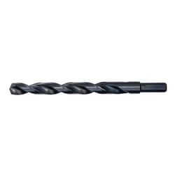 Milwaukee Thunderbolt 15/32 in. X 5-3/4 in. L Black Oxide Drill Bit 3-Flat Shank 1 pc