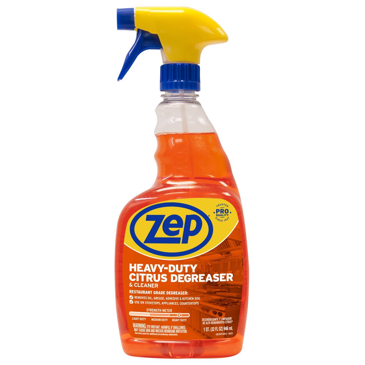 Zep Citrus Scent Heavy Duty Degreaser 32 oz Liquid Mfr# ZUCIT32