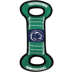 Pets First NFL Green Nylon Penn State Nittany Lions Dog Tug Toy 1 pk