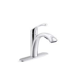 Sterling Duttrie One Handle Polished Chrome Pull-Out Kitchen Faucet