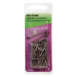 HILLMAN Anchor Wire 18 Ga. X 3/4 in. L Bright Steel Brad Nails 1 pk 2 oz