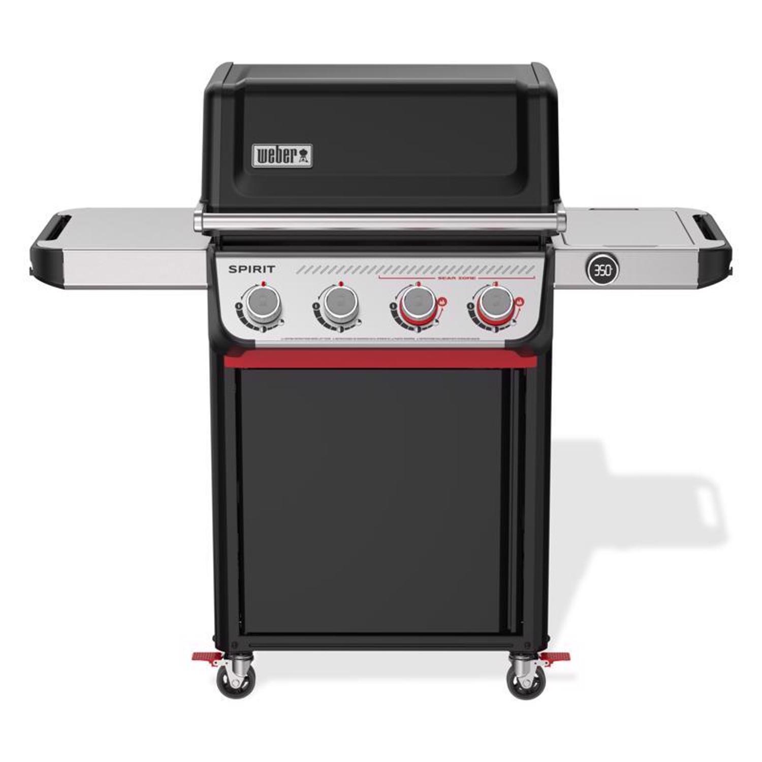 Ace Hardware Weber Spirit EP-425 4 Burner Liquid Propane Digital Thermometer Grill Black