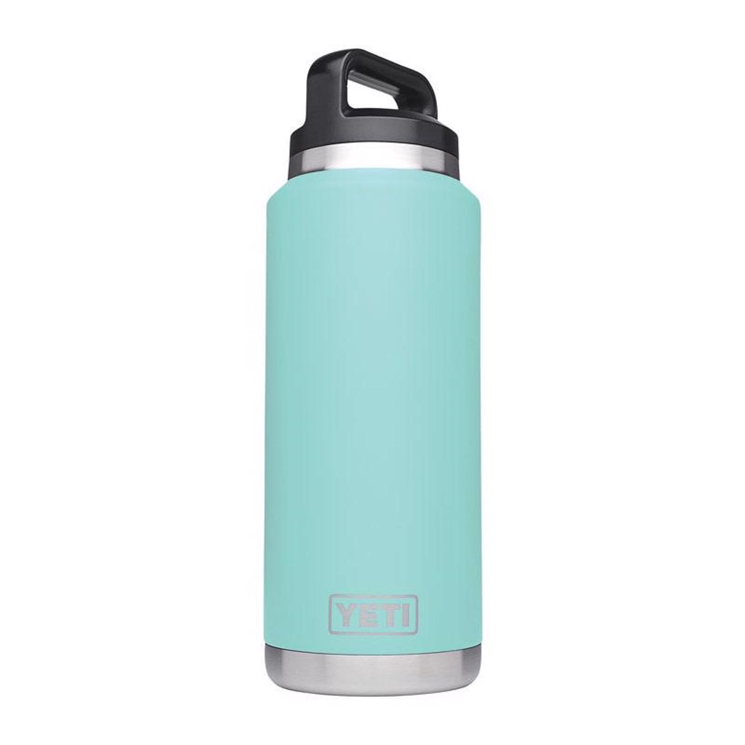 YETI Rambler 36 oz Black BPA Free Bottle with Chug Cap Mfr