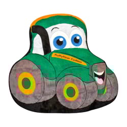 Fluffy Floor Cushions Happy Tractor Inflatable Floor Cushion Multicolored