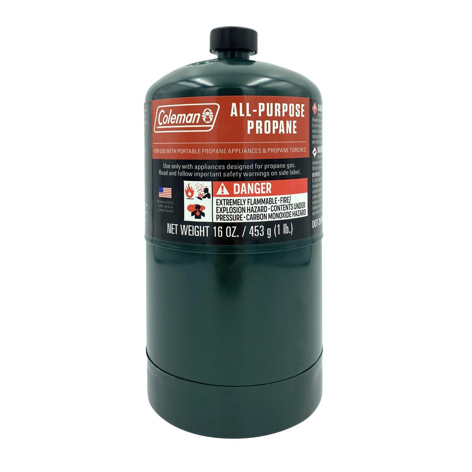Coleman 16 oz Steel Propane Fuel Cylinder Mfr# 333264 Ace Hardware