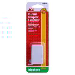 Ace 0 ft. L White Modular In Line Coupler