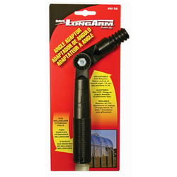 Mr. LongArm 4 in. W X 9.5 in. L Black Plastic/Polyethylene Angle Adaptor