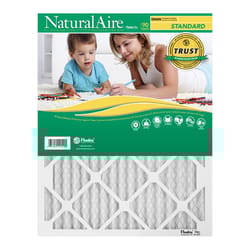 NaturalAire 16 in. W X 20 in. H X 1 in. Synthetic 8 MERV Pleated Air Filter 1 pk