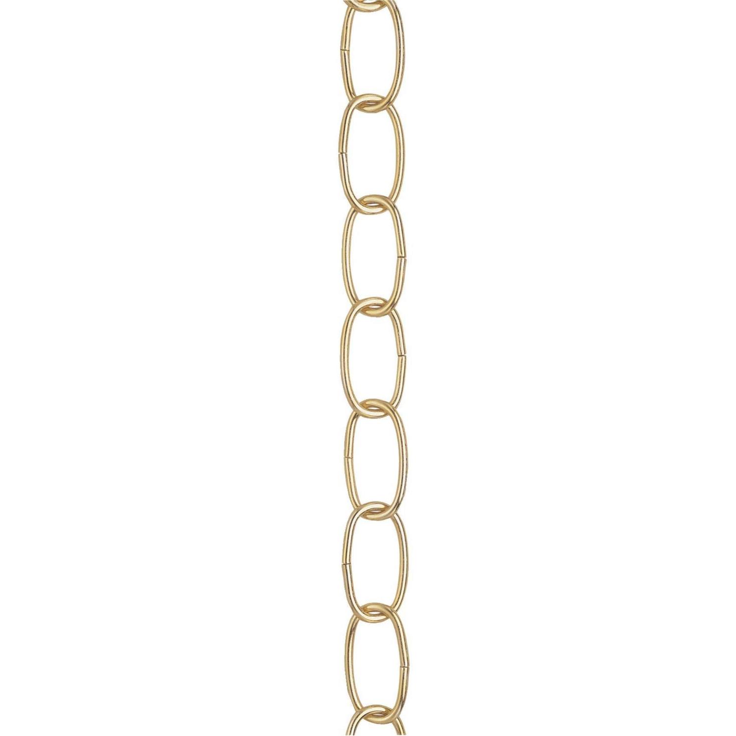 Westinghouse 11 gauge Polished Brass Brass Hanging Chain .88 in. D