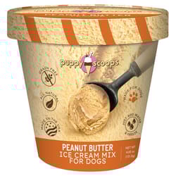 Puppy Scoops Ice Cream Mix Peanut Butter Grain Free Treats For Dogs 4.65 oz 1 pk
