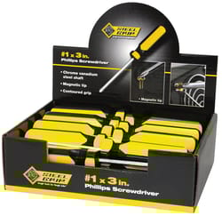 Steel Grip #1 X 3 in. L Phillips Screwdriver 1 pc