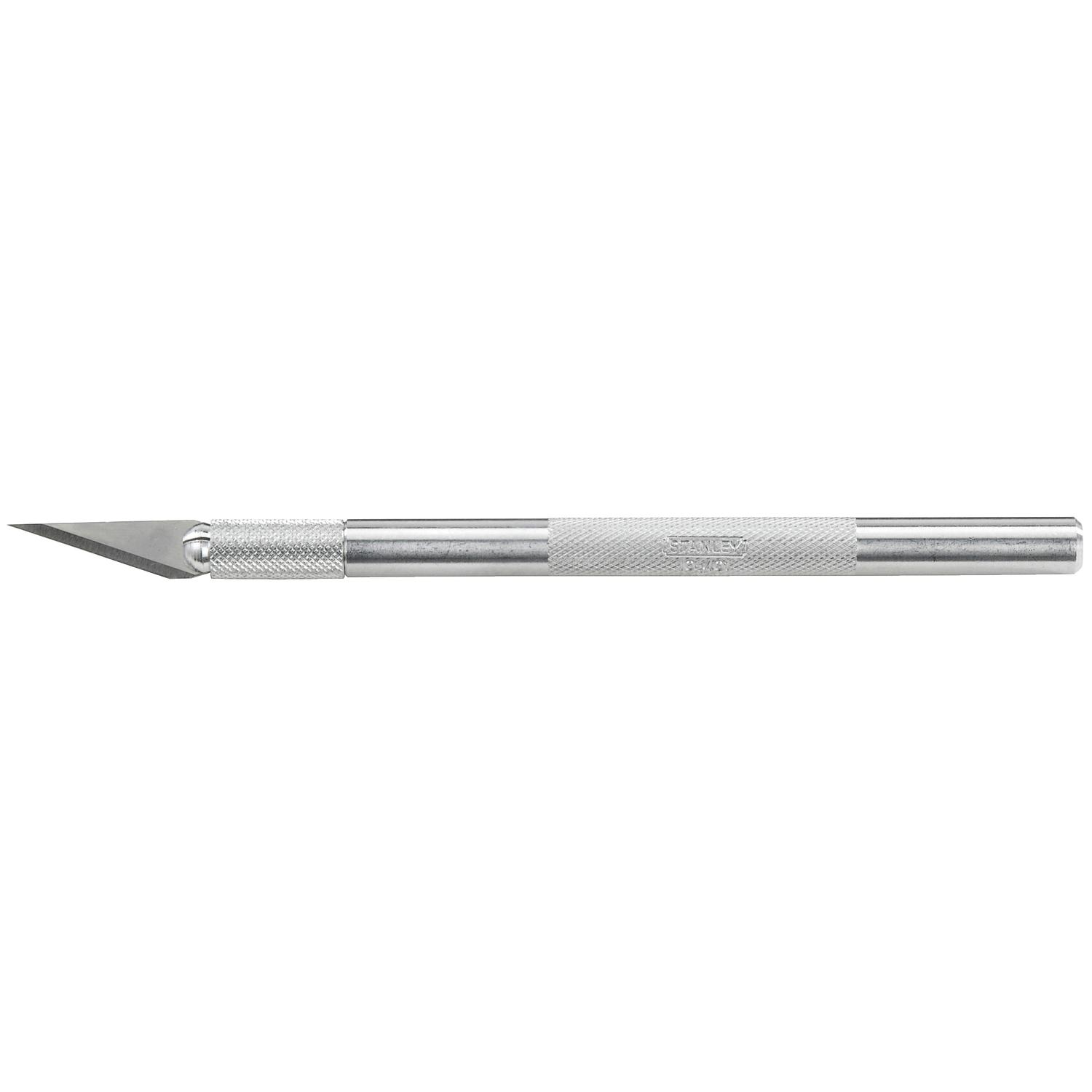 Photos - Kitchen Knife Stanley 5-1/8 in. Fixed Blade Specialty Hobby Knife Gray 1 pc 10-401 