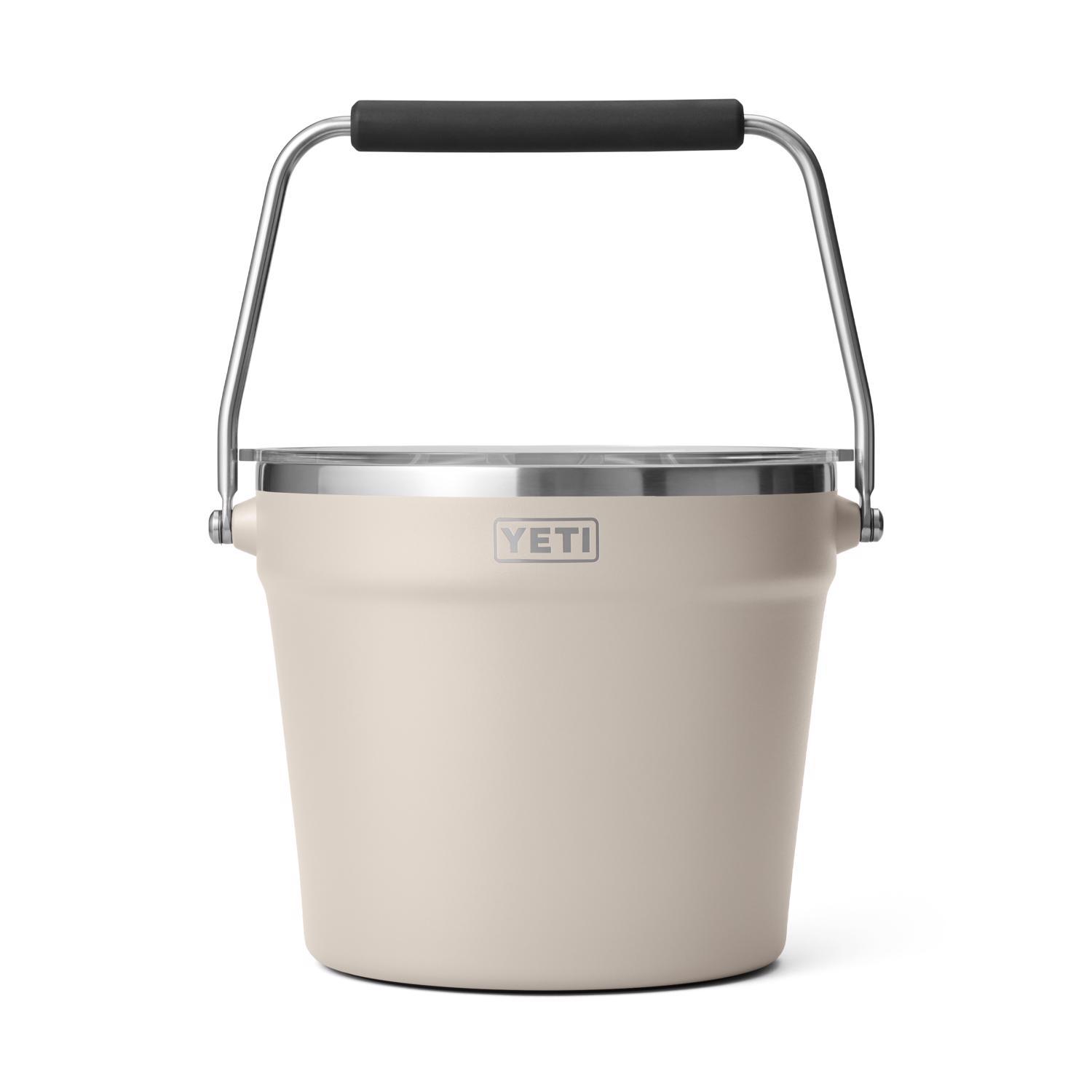 YETI Rambler Cape Taupe Stainless Steel Beverage Bucket Mfr
