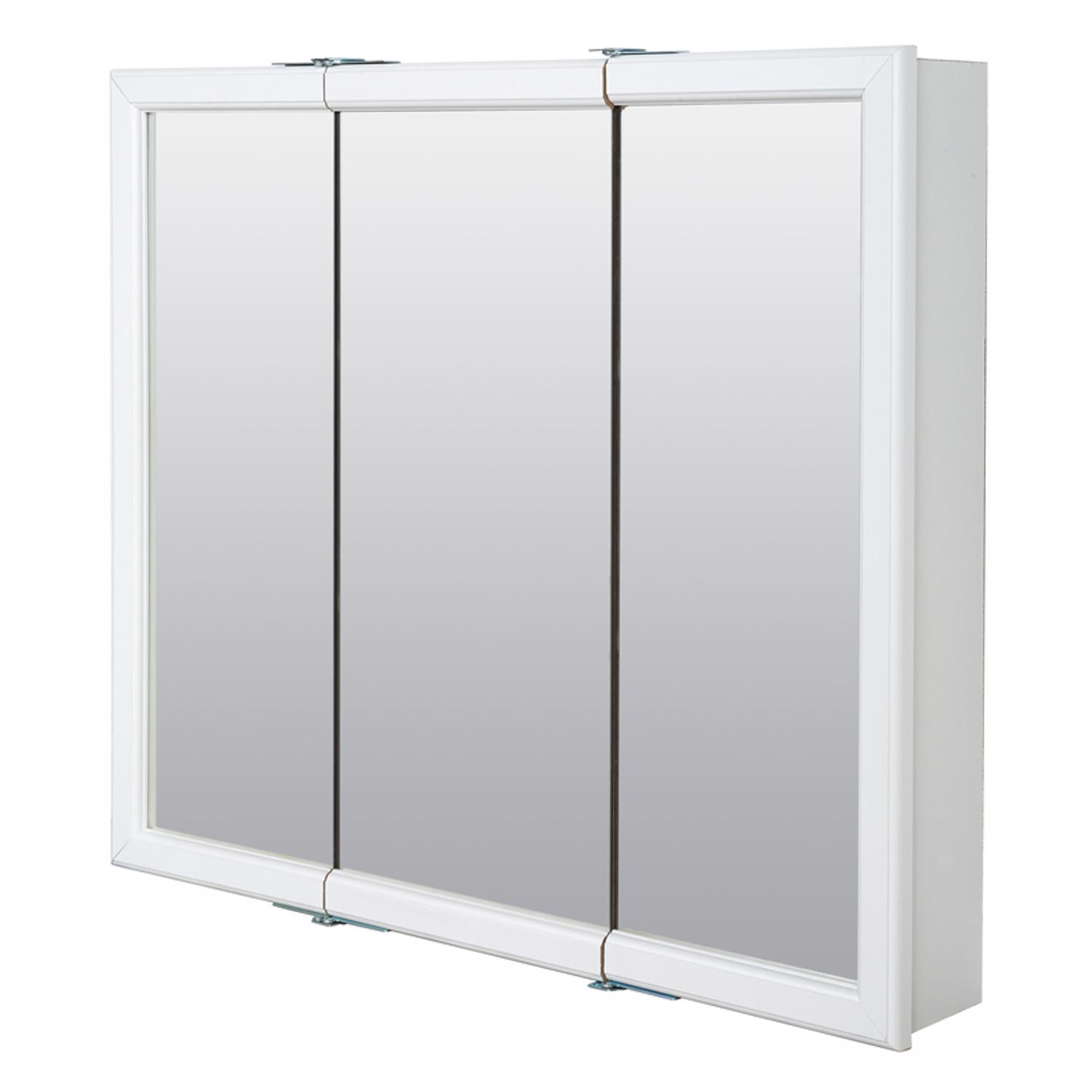 Zenna Home 25.75 in. H X 29.63 in. W X 4.5 in. D Rectangle Tri