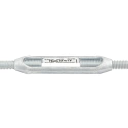 Hampton Zinc-Plated Aluminum/Steel 0.327 in. D Turnbuckle 350 lb 8 in. L