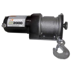 Keeper 50 ft. 2000 lb 1 HP Permanent Magnet Electric Automotive Winch