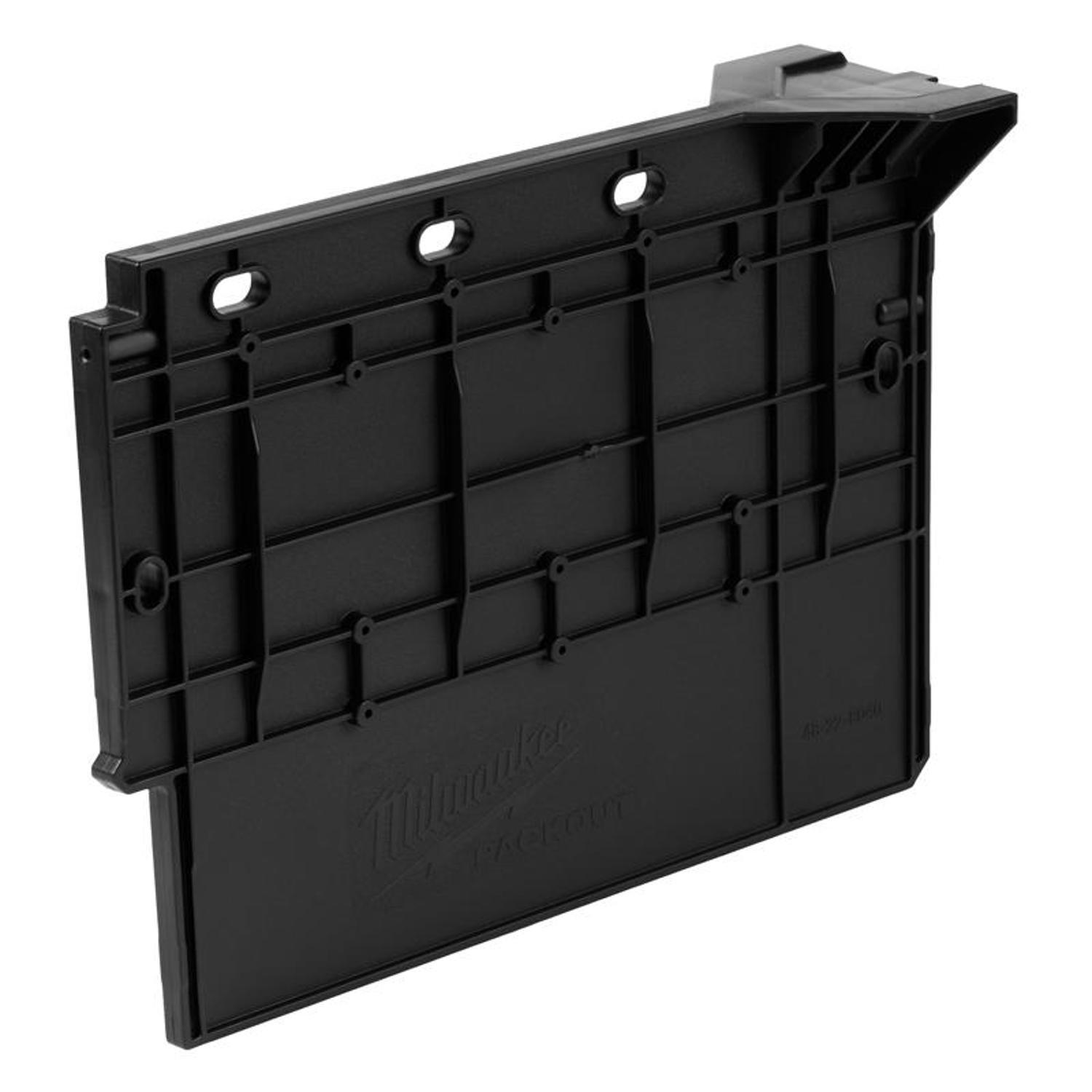 Ｍｉｌｗａｕｋｅｅ ＰＡＣＫＯＵＴ ＣＲＡＴＥ コンテナ★ブラック★ Milwaukee Packout Crate Divider Impact-Resistant Poly Black Mfr