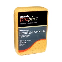 Armaly ProPlus Heavy Duty Antibacterial Sponge For Grout & Concrete 7-1/2 in. L 1 pc