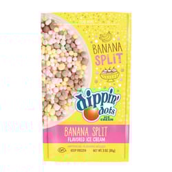 Dippin' Dots Beaded Ice Cream Banana Split Ice Cream Mix 3 oz Pouch