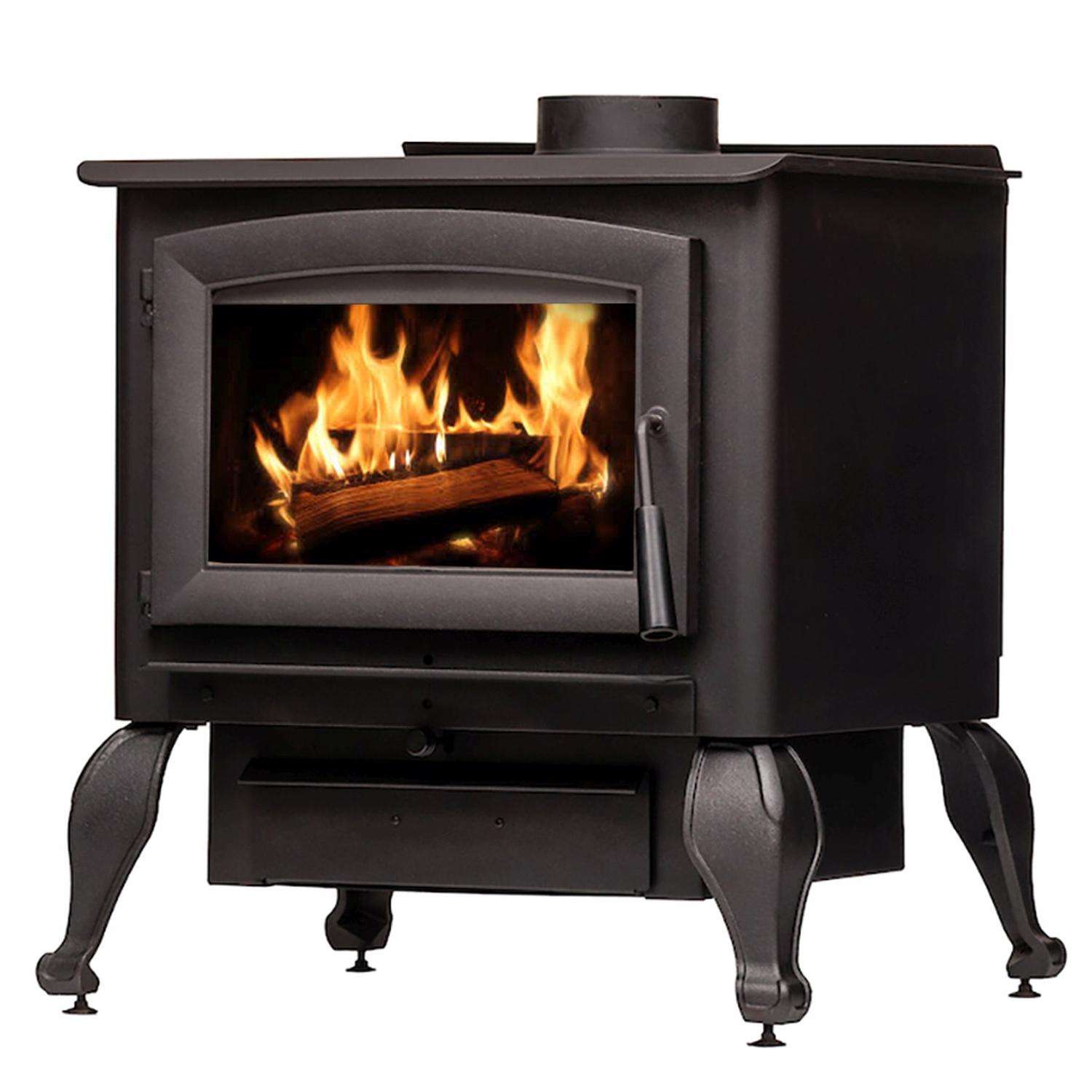 US Stove EPA Certified 2500 sq ft Classic Wood Burning Stove Mfr