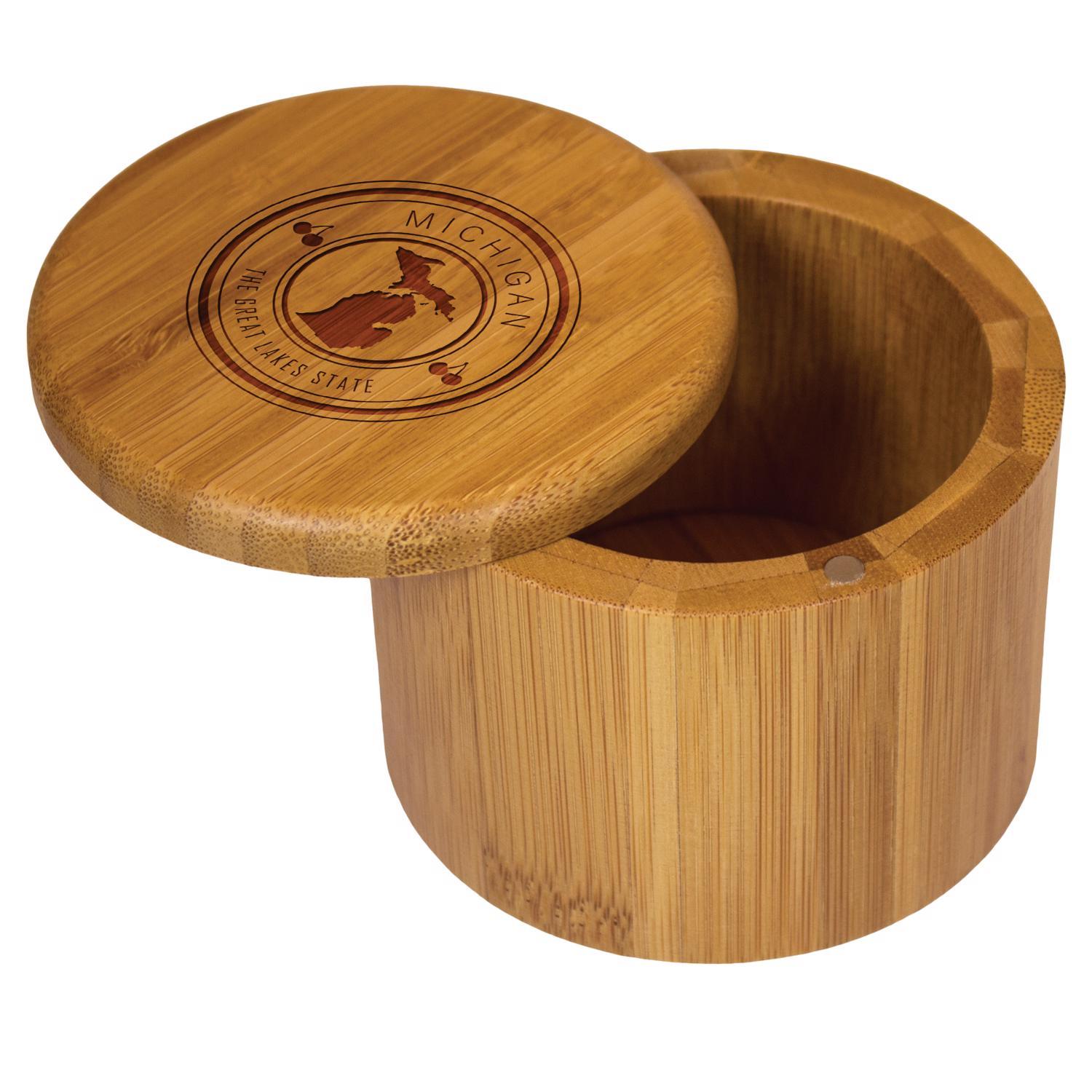 Totally Bamboo Salt Box - Thumbnail 2