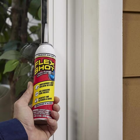 Flex Seal Family of Products Flex Shot Clear Rubber All Purpose