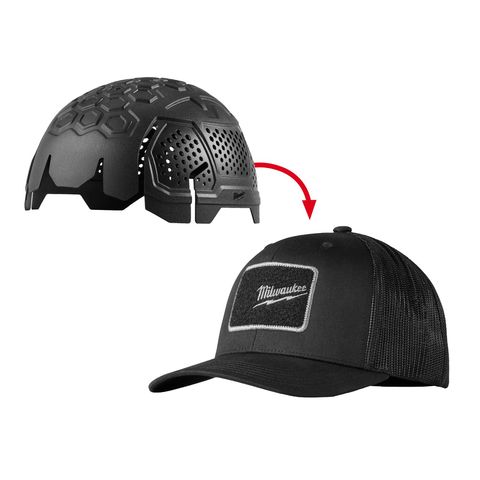 Milwaukee Snapback Bump Cap Black Vented Mfr# 48-73-1063 - Ace