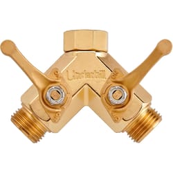 Underhill Brass 2-Way Shut-off Valve