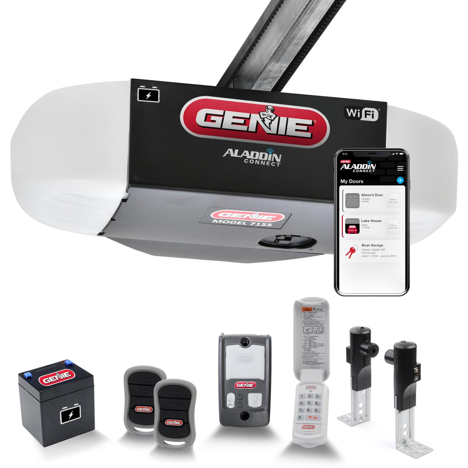 Genie StealthDrive Connect 1-1/4 HP Belt Drive WiFi Compatible