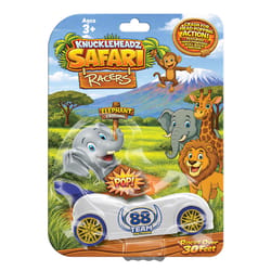 KnuckleHeadz Racers Elephant Pull-Back Toy Car