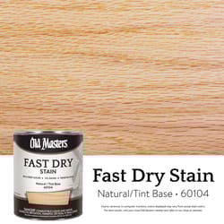 Old Masters Professional Semi-Transparent Natural Oil-Based Alkyd Fast Dry Wood Stain 1 qt