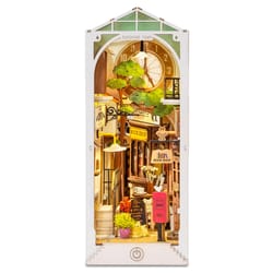 Robotime Sunshine Town Book Nook Shelf Insert Multicolored