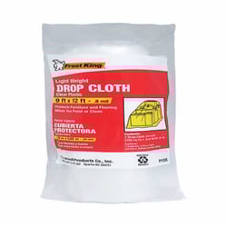 Frost King 9 ft. W X 12 ft. L X 0.8 mil Plastic Drop Cloth 1 pk
