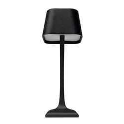 Belair 4.92 in. Matte Black Table Lamp