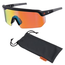 Ergodyne Skullerz AEGIR Safety Glasses Orange Lens Black Frame 1 pk