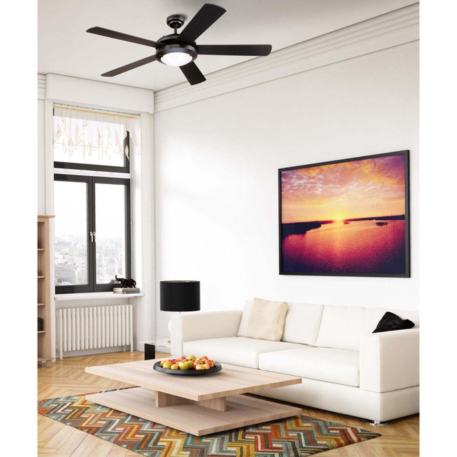 Westinghouse Comet 52 in. Matte LED Indoor Ceiling Fan Mfr