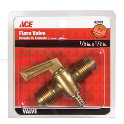Ace Flare Brass Flair Valve