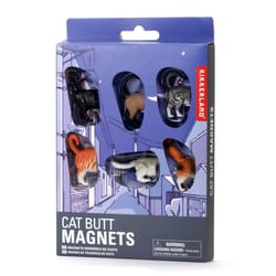 Kikkerland Assorted Vinyl Cat Butt Magnet