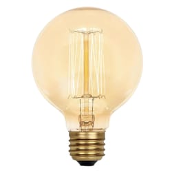 Westinghouse Timeless 60 W G25 Globe Incandescent Bulb E26 (Medium) Amber 1 pk