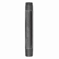 STZ Industries 3/8 in. MIP each X 3/8 in. D MIP in. Black Steel 5-1/2 in. L Nipple
