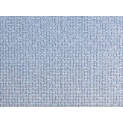 Brewster Blue Cubix Indoor Window Film 11-1/2 in. W X 78 in. L
