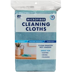Schroeder & Tremayne Polyester/Polyamide/Polypropylene Cleaning Cloth 12 in. W X 16 in. L 12 pk